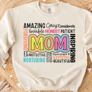 Inspire Mom Sweatshirt - Retro Blessed Mama
