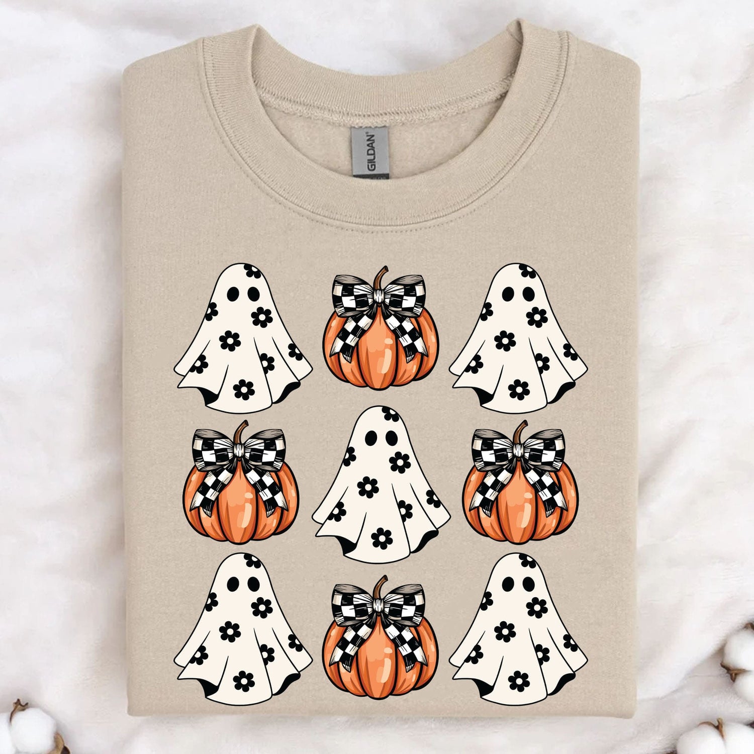 Cute Halloween Ghosts And Pumpkins Shirt