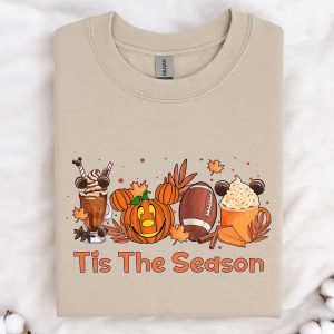 Football Halloween Tis The Season Shirt