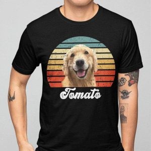 Dog Cat Vintage Retro Photo Shirt